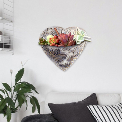 Falra függő cserepek Virágcserepek Fali ültetőgépek Edények Erkély Iroda Hálószoba Mini Növénykonténer