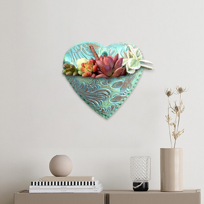 Falra függő cserepek Virágcserepek Fali ültetőgépek Edények Erkély Iroda Hálószoba Mini Növénykonténer