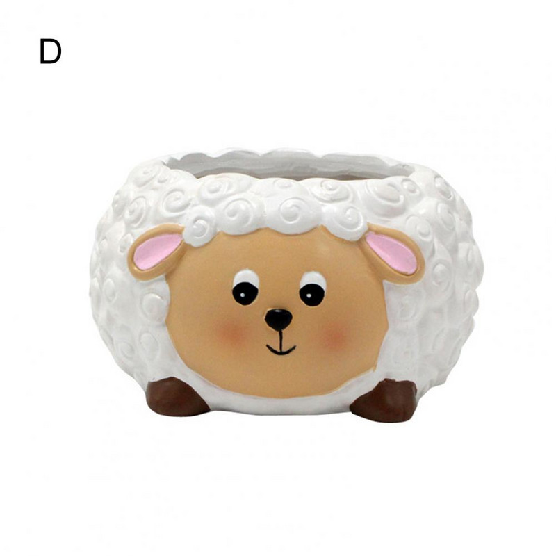 Asztali mini dísz, élénk színű kis gyanta kaktusz bonsai virágcserepes lakberendezés