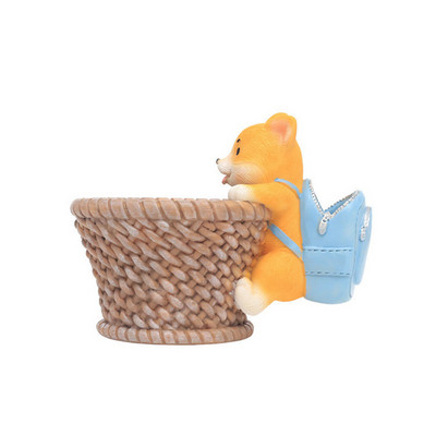 Aranyos virágcserép, nyúl alakú tárolódoboz konténer Kis gyanta ültető növény ablakpárkányon zamatos növényekhez Nappali Kezdőlap