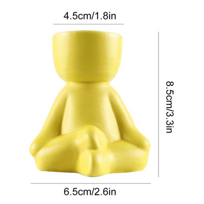 Kreatív figura virágcserepes növény kaktusz cserepes absztrakt kerámia virágcserép zamatos figura dohányzóasztal nappali dekoráció