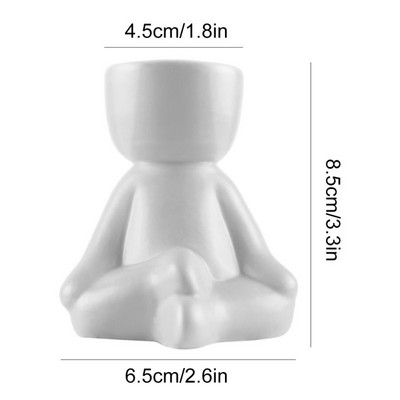 Kreatív figura virágcserepes növény kaktusz cserepes absztrakt kerámia virágcserép zamatos figura dohányzóasztal nappali dekoráció