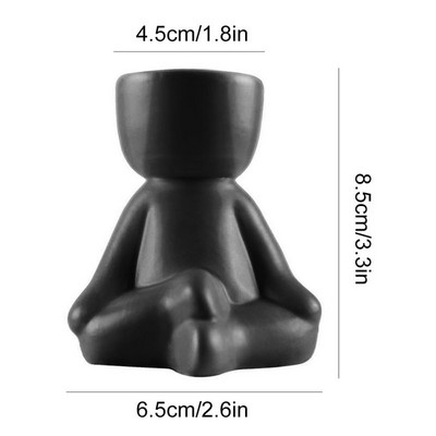 Kreatív figura virágcserepes növény kaktusz cserepes absztrakt kerámia virágcserép zamatos figura dohányzóasztal nappali dekoráció