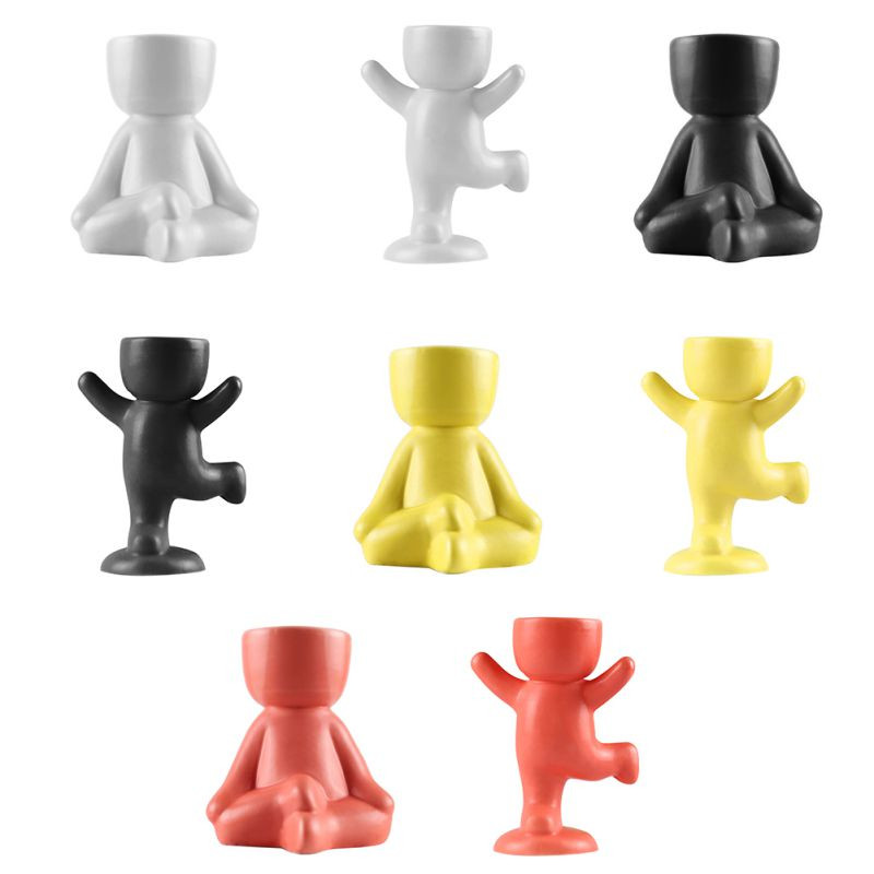 Kreatív figura virágcserepes növény kaktusz cserepes absztrakt kerámia virágcserép zamatos figura dohányzóasztal nappali dekoráció