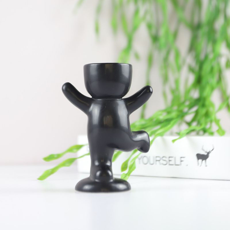 Kreatív figura virágcserepes növény kaktusz cserepes absztrakt kerámia virágcserép zamatos figura dohányzóasztal nappali dekoráció