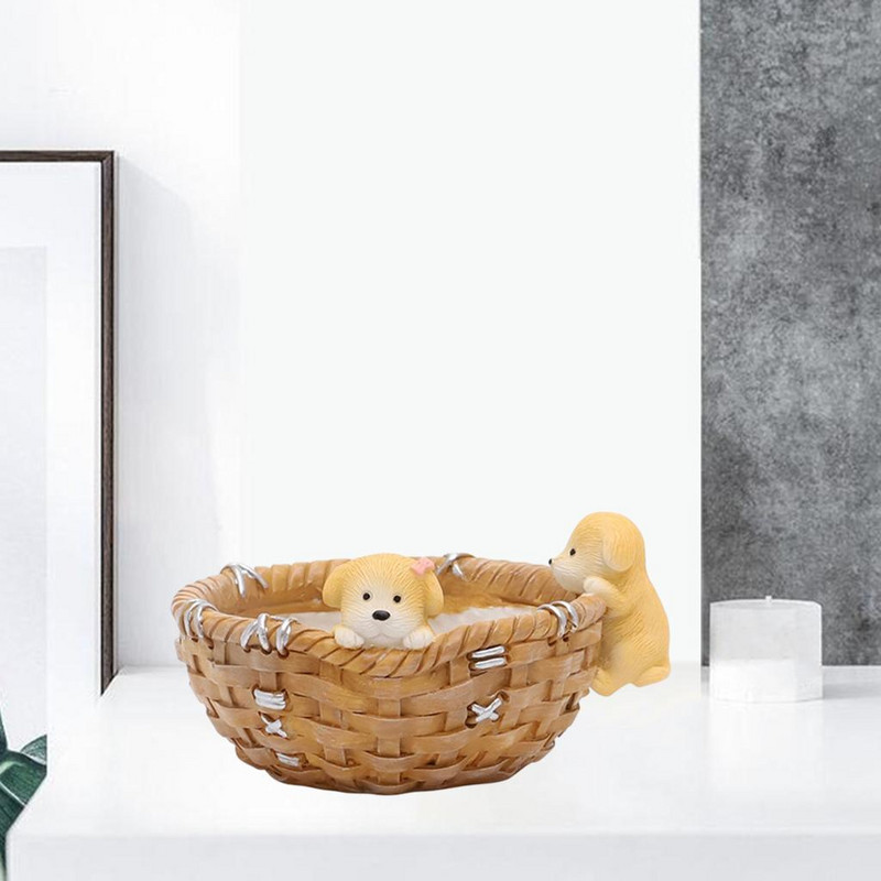 Zamatos edények Drainage Creative Animal Pottal kerti íróasztal dekorációhoz