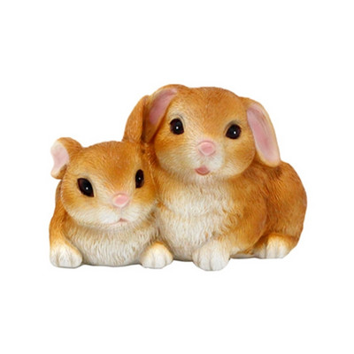 Otthon Szobrok Állati dekoráció Díszek Beltéri Szabadtéri Szobrok Gyanta figurák Aranyos virágcserepek szoba teraszra Erkély