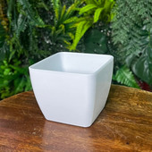 4 DB Négyzet alakú virágültető cserepek Palánták Virágnövény-tartály Vetőmag indítócserepek a kerti üvegházba vagy faiskolába