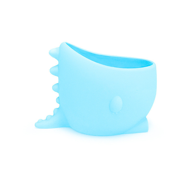 Sűrített kreatív, aranyos dinoszaurusz szilikon virágcserép irodai asztali cserepes húsos virágcserép díszek Mini kis virágcserép