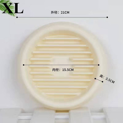 Kiváló minőségű kerek virágcserepes lefolyótálca, vastagított gyanta virágcserép alváz, légáteresztő növényi alap Bonsai lemeztartó kerti szerszám