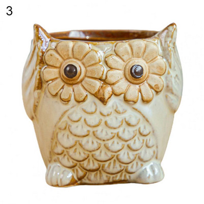 Praktikus, finom megmunkálású virágtartó kerámia virágváza leeresztő lyukkal