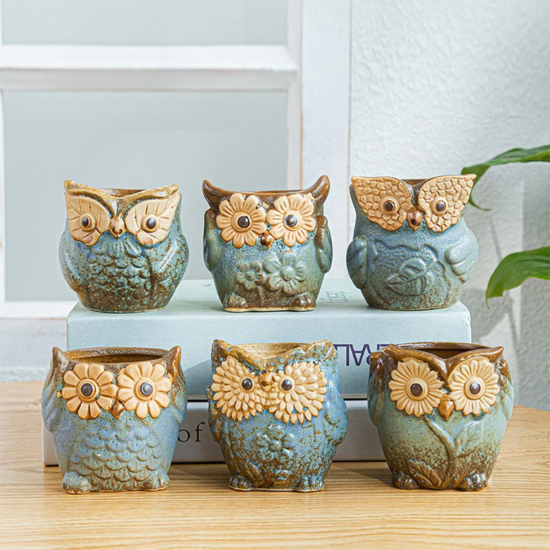 Praktikus, finom megmunkálású virágtartó kerámia virágváza leeresztő lyukkal