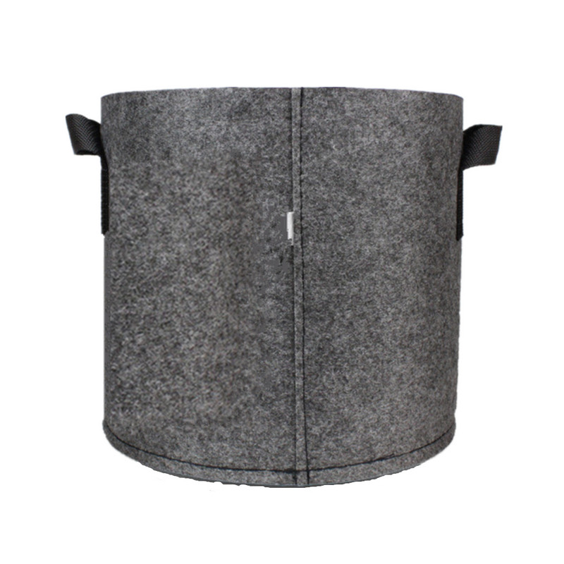 Ültetőtáska Szürke burgonya szövet zöldségpalánta cserép Kerti szerszámok 1-15 gallon környezetbarát termesztés