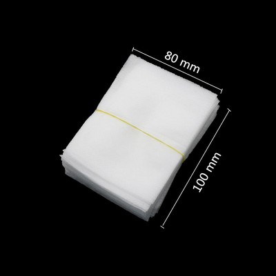 100db/csomag Kerti kellékek Faiskolai cserepek Palántanevelő táskák Nem szőtt szövetek Faiskolai táskák ültetése