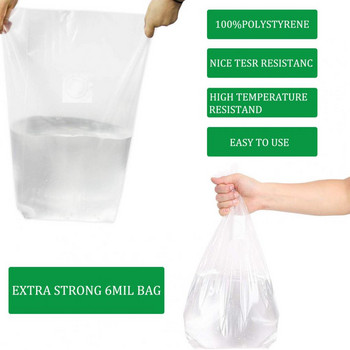 10 τεμ/σακούλα ανάπτυξης σακούλες ανθεκτικές σε υψηλές θερμοκρασίες Δοχείο φύτευσης Τροφίμων πλαστική αναπνέουσα τσάντα καλλιέργειας για μανιτάρια