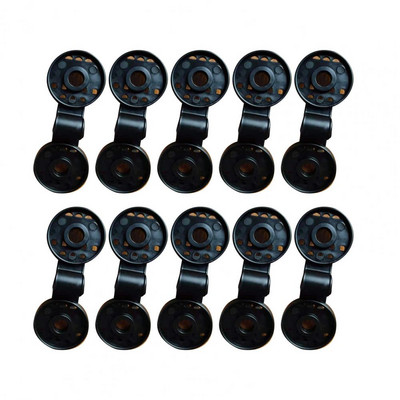 10 db Kiváló tartós kültéri árnyékoló kendő Fix bilincs kerítésháló Fix csatos csúszásmentes kerti szerszámok