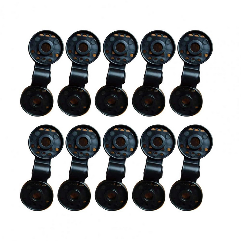 10 db Kiváló tartós kültéri árnyékoló kendő Fix bilincs kerítésháló Fix csatos csúszásmentes kerti szerszámok