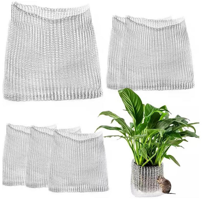 Gopher Wire Speed Basket Újrafelhasználható Gopher Növényvédő Rozsdaálló Drót Kötött hálós táska Tulipánokhoz Liliom Burgonya