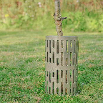 Протектор за кора Екологичен регулируем протектор за кора Защита за панел за трева Протектор за ствол на дърво