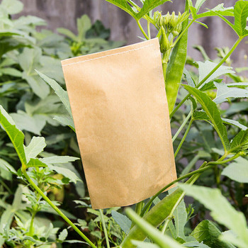 100 бр. 6x10 см ретро крафт хартиена торбичка, торбичка, лепило, кутия, консумативи за семена, подарък, закуска, пакет за печене, консумативи, подаръчна опаковка, лепило, кутия