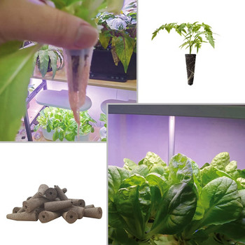 Гъби за отглеждане за използване с Aerogarden, екологично чисти тапи за отглеждане на растения, гъби за хидропонен растеж на растения, опаковка от 50