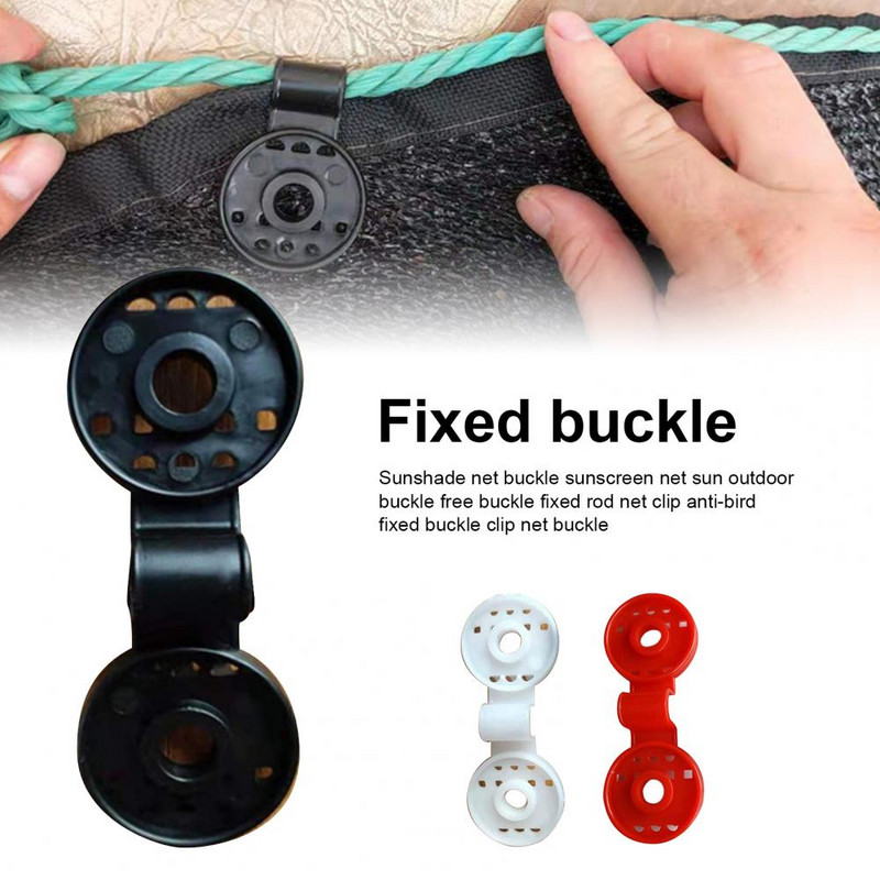 10 db Kiváló napernyő hálós fix csat kerek hosszan tartó árnyalatú szövetcsipesz napernyő hálószövet fix csat