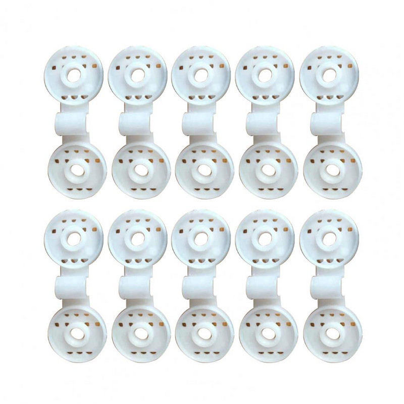 10 db Kiváló napernyő hálós fix csat kerek hosszan tartó árnyalatú szövetcsipesz napernyő hálószövet fix csat