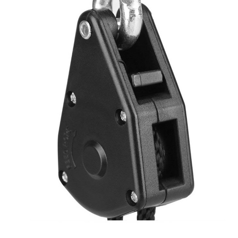 2db/készlet Cla Light állítható, megerősített akasztókkal Függő Racsnis tárcsa Grow Duty Kötéltárcsa Duty Clip Növénytermesztő kötelek