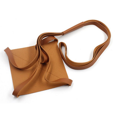 PU bőr lakberendezési beltéri zamatos függő ültetőgép akasztó virágcserep tartó függő kosarak