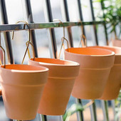 Lógó cserepek Terrakotta Otthoni Fali dekoráció Makramé Növényakasztó Virágcserepek Akasztók Virágkosarak Beltéri/Kültéri Kézzel készített