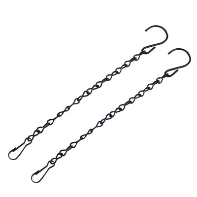 H55A 2db függesztő láncok virágcserepekhez kosár madáretetők ültetők lámpák díszek növényakasztók