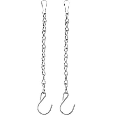 H55A 2db függesztő láncok virágcserepekhez kosár madáretetők ültetők lámpák díszek növényakasztók