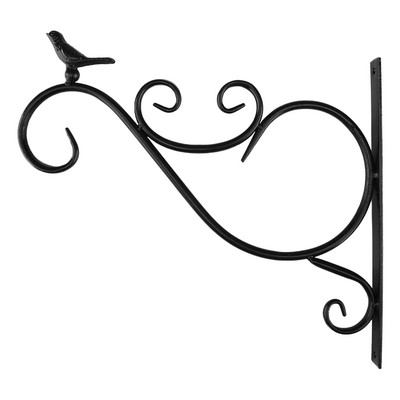 Függesztett növények konzol Európai stílusú fali ültető horgok virágcserepek vas lámpák akasztó kerthez kültéri belső udvarhoz