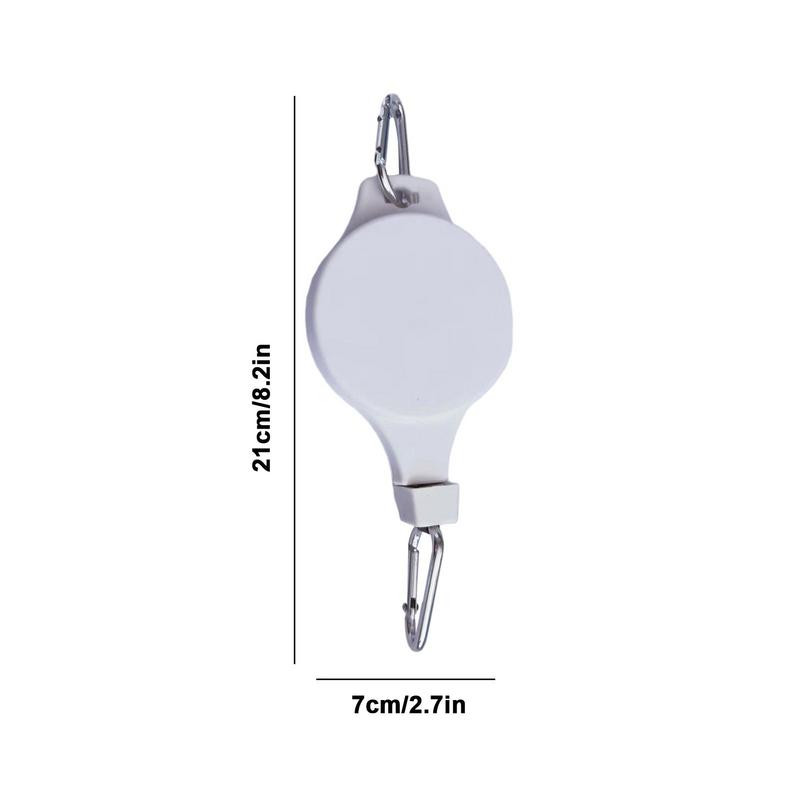 Kerti kosarak Edények Akasztható kampó Állítható emelés Növénytárcsa készlet Behúzható szíjtárcsa Lehúzható Akasztó Növények Virágakasztó kampó