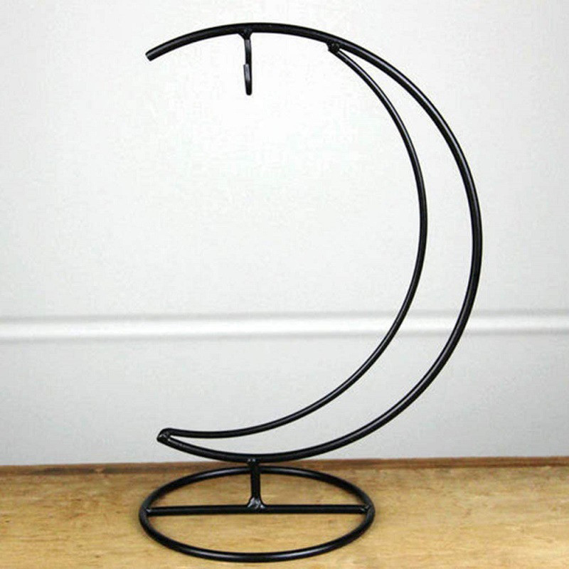 Függesztett növény terrárium fém állvány asztali kijelző állvány tartó dísznövényekhez Sikeres otthoni dekoráció barkács vas keret