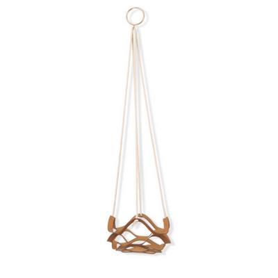 Bőr növényi akasztók Kosarak zamatos virágcserép állványhoz Boho növénytartó kül- és beltéri lakberendezés új stílus