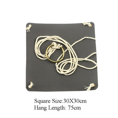 PU szintetikus bőr akasztó virágcserép akasztó fali dekoráció Countyard kerti függesztő növénytartó beltéri zamatos cseréptartó