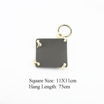 PU szintetikus bőr akasztó virágcserép akasztó fali dekoráció Countyard kerti függesztő növénytartó beltéri zamatos cseréptartó