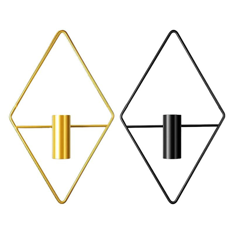 Fali ültetőgép Geometrikus vállfa Minimalista fali ültető dekor Függő virágtartó edény Nappali Otthon Virágváza Díszek