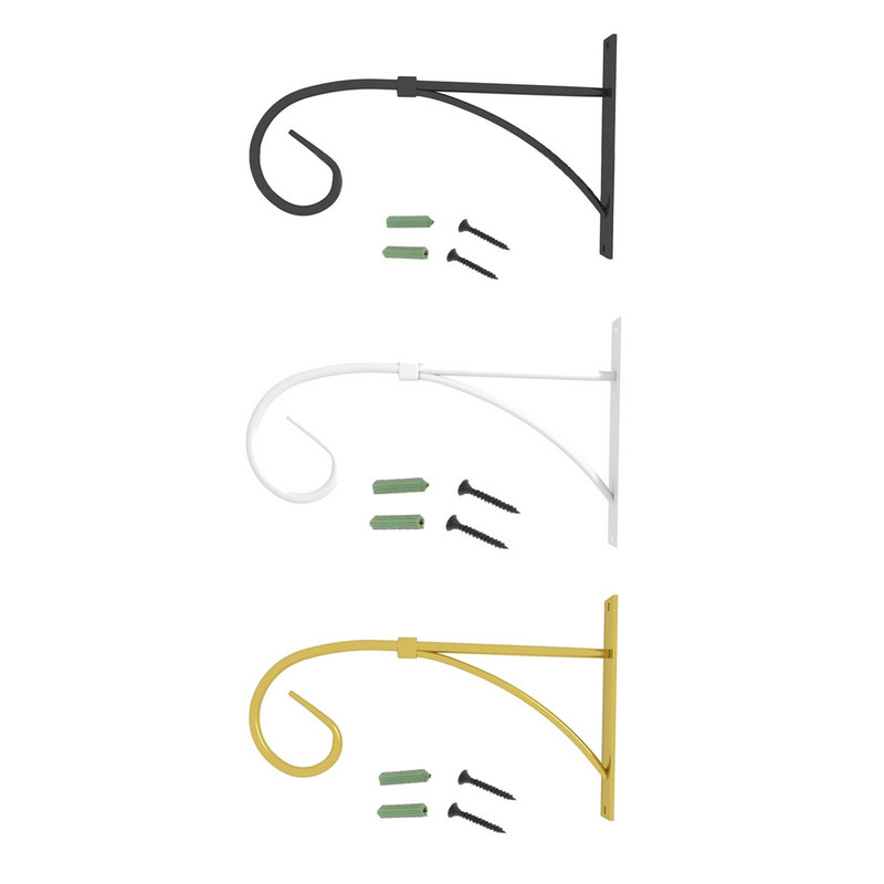 Akasztókosártartó Stílusos akasztós növénytartó a kültéri kerthez