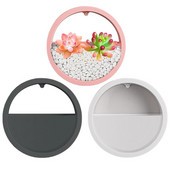 Falra akasztható virágtartó virágcserep tartó Erkély zamatos dekor Udvari kert Csomós emelő otthoni kellékekhez