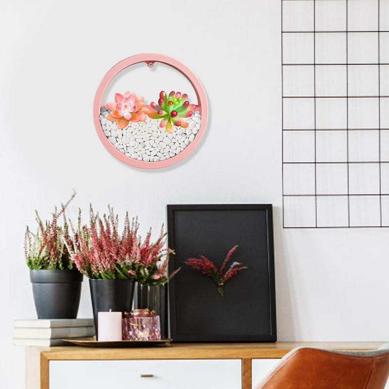 Falra akasztható virágtartó virágcserep tartó Erkély zamatos dekor Udvari kert Csomós emelő otthoni kellékekhez