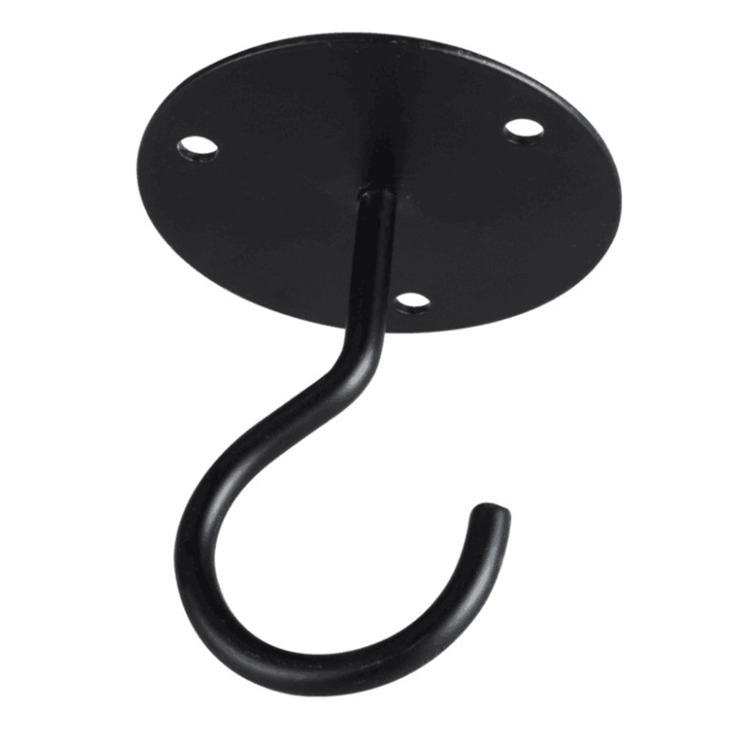 Falra szerelhető mennyezeti horogtartó akasztó akasztós madáretetőhöz Lámpás szélcsengő ültetőgép dekoráció kültéri