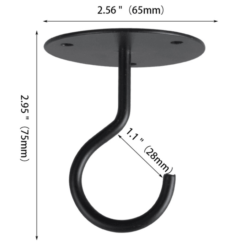Falra szerelhető mennyezeti horogtartó akasztó akasztós madáretetőhöz Lámpás szélcsengő ültetőgép dekoráció kültéri