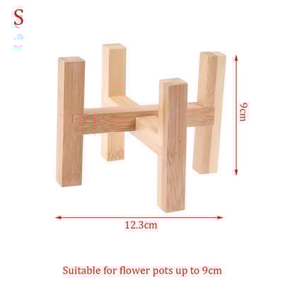 Faültető edénytálcák Virágcserep állvány Erős, szabadon álló bonsai tartó