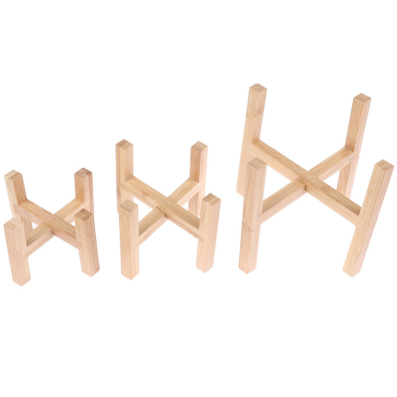 Faültető edénytálcák Virágcserep állvány Erős, szabadon álló bonsai tartó