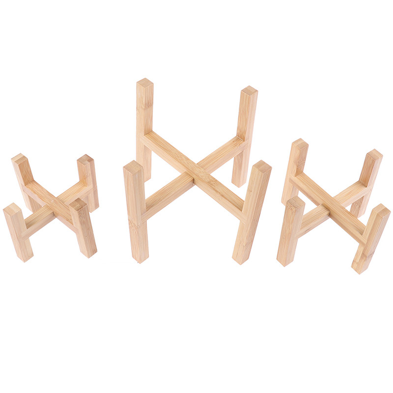 Faültető edénytálcák Virágcserep állvány Erős, szabadon álló bonsai tartó