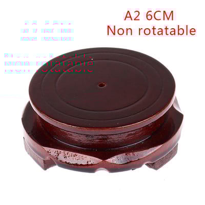 Valódi tömör fa faragó váza alap kő Buddha virágcserép fafaragó alap