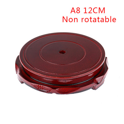 Valódi tömör fa faragó váza alap kő Buddha virágcserép fafaragó alap