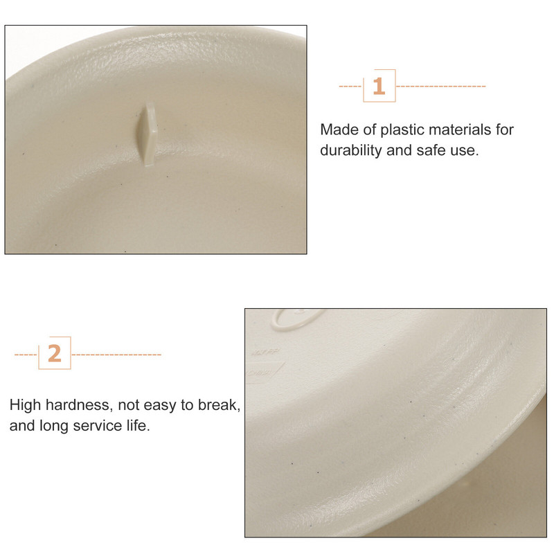 Alsó tányértálca Tálcák Beltéri, Lyuk nélkül Edények Csészealj Cserepes vízelvezető Páratartalom növények